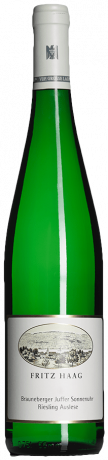 Fritz Haag Brauneberg Juffer Sonnenuhr Riesling Auslese 2019 0.375l halbe