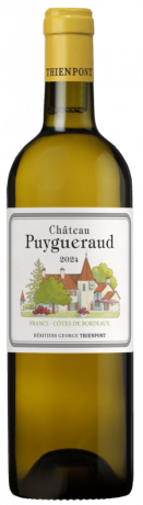 Chateau Puygueraud blanc 2024 Cotes de Bordeaux