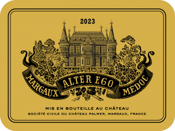 Label Alter Ego de Palmer 2024 Margaux