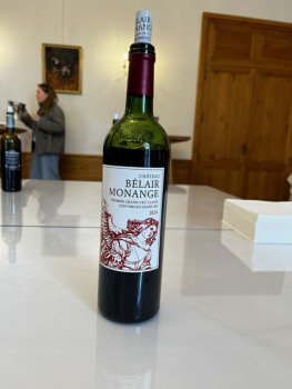 Verkostungsmuster des Chateau Belair Monange 2024