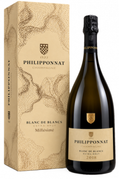Philipponnat Champagne Blanc de Blanc 2018 Magnum 1,5Liter in Geschenkverpackung