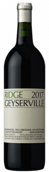 Ridge Geyserville 2017 Zinfandel