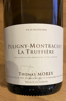 Domaine Thomas Morey 2022 Puligny-Montrachet 1er Cru La Truffiere