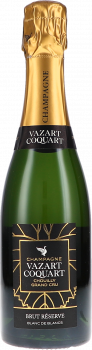 Vazart Coquart & fils Champagne Brut Réserve Blanc de Blancs Chouilly Grand Cru Halbe Flasche 0,375L