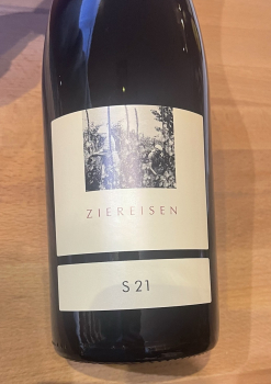 Ziereisen S 21 Schulen Spätburgunder Frontlabel